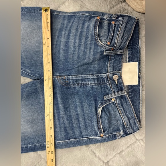 Mother Superior Scrapper Ankle Jeans Cowboys Don't Cry - Picture 10 of 16